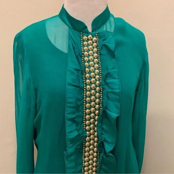 PAKISTANI INDIAN FORMAL DRESS OUTFIT - Picture 5 of 10